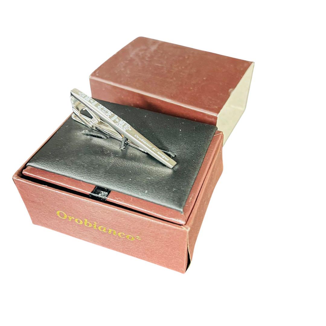 【ME 0403-08】 Orobianco Tie Clip for Men's Suits
