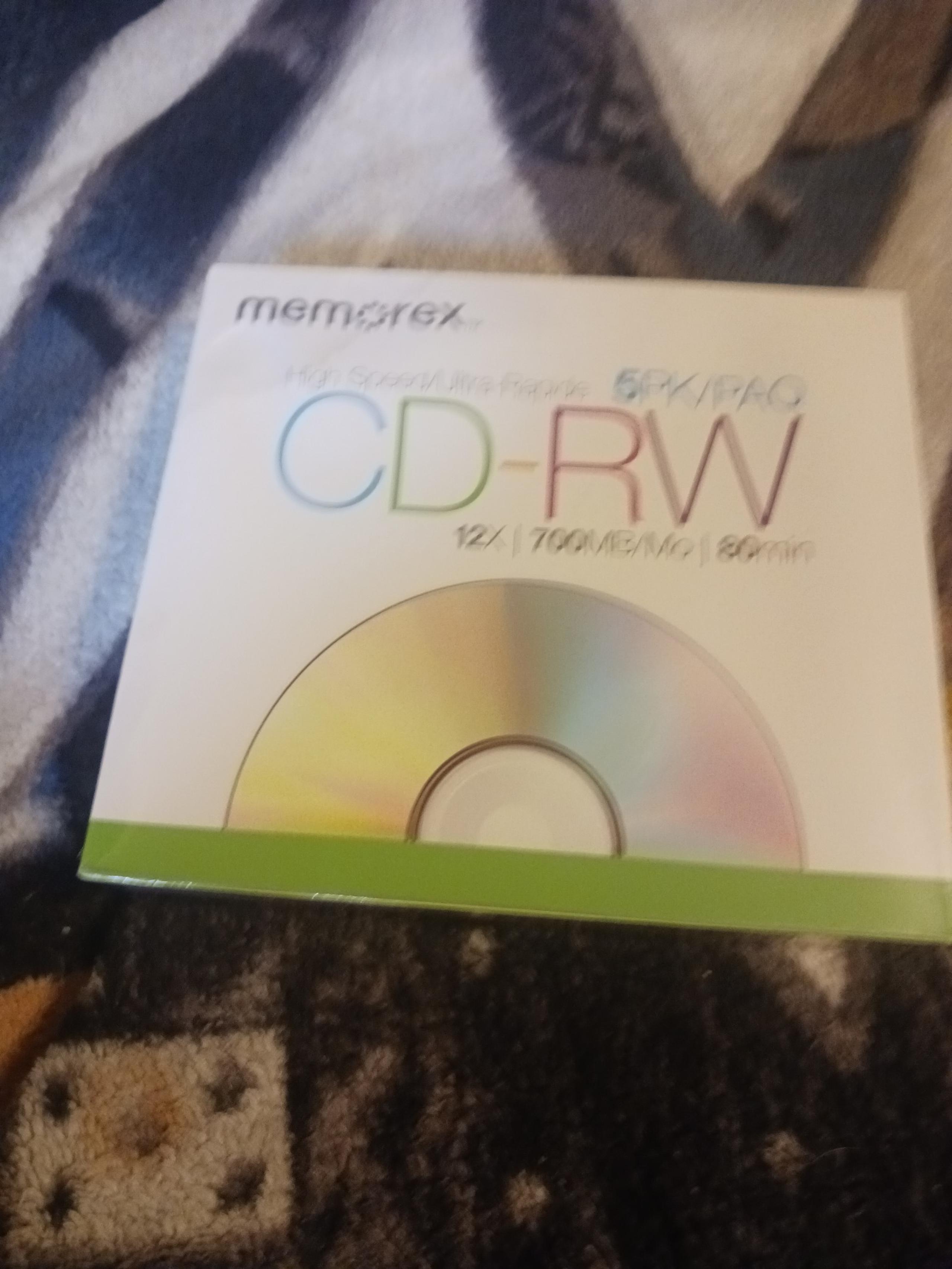 Memorex CD-RW 5PK