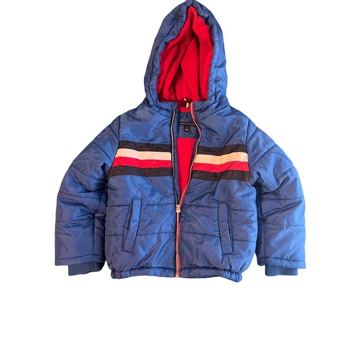 Boys Tommy Hilfiger Puffer Coat Size Small