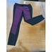 PrAna Women’s M Gabi Legging Purple Plum Black Color Block Full Length Leggings