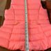 Lilly Pulitzer Size Small Syd Quilted Down Puffer Vest Pink Puff Coral Isabelle