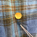 Vintage Pendleton Virgin Wool Skirt Womens 8 Blue Pencil Office Academia Classic