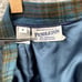 Vintage Pendleton Virgin Wool Skirt Womens 8 Blue Pencil Office Academia Classic