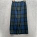 Vintage Pendleton Virgin Wool Skirt Womens 8 Blue Pencil Office Academia Classic