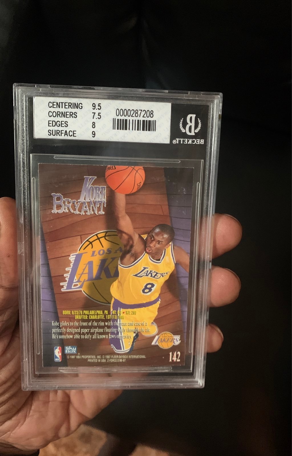 NBA カード Kobe Bryant  Rc PSA9 コービーブライアント ミントモール / MINT 札幌店 / 1996-97 Ultra Kobe Bryant RC