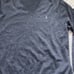 POLO RALPH LAUREN charcoal grey v neck sweater NWOT washable merino wool size L
