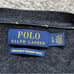 POLO RALPH LAUREN charcoal grey v neck sweater NWOT washable merino wool size L