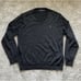 POLO RALPH LAUREN charcoal grey v neck sweater NWOT washable merino wool size L