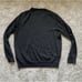 POLO RALPH LAUREN charcoal grey v neck sweater NWOT washable merino wool size L