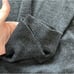 POLO RALPH LAUREN charcoal grey v neck sweater NWOT washable merino wool size L