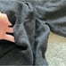 POLO RALPH LAUREN charcoal grey v neck sweater NWOT washable merino wool size L