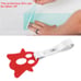 BRAND NEW 2PCS GHOST SHAPED RED JDM TSURIKAWA RING White Handle Strap Drift