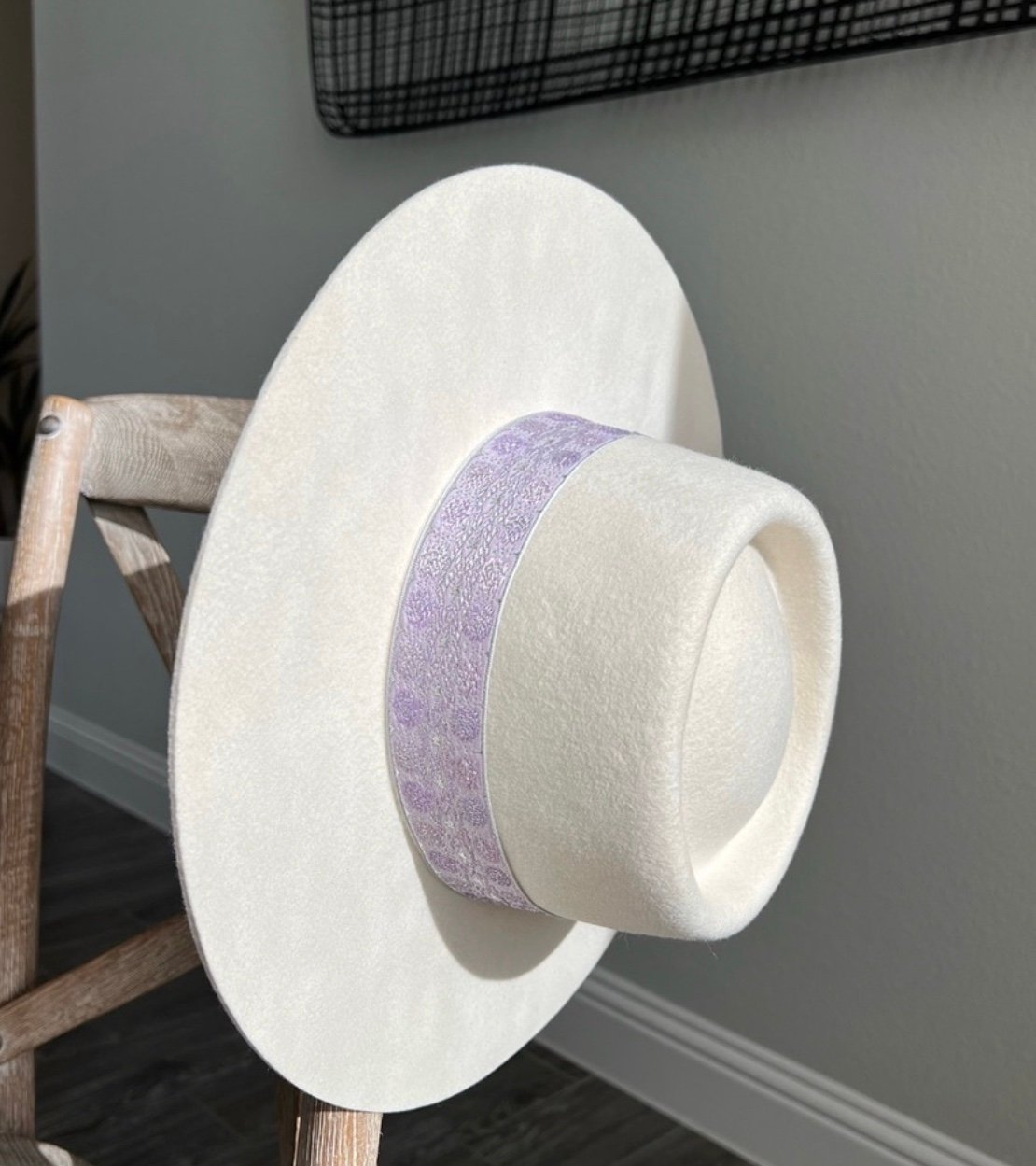 NEW Lack of Color LOC Lavender Lolita Fedora Hat M 57 cm
