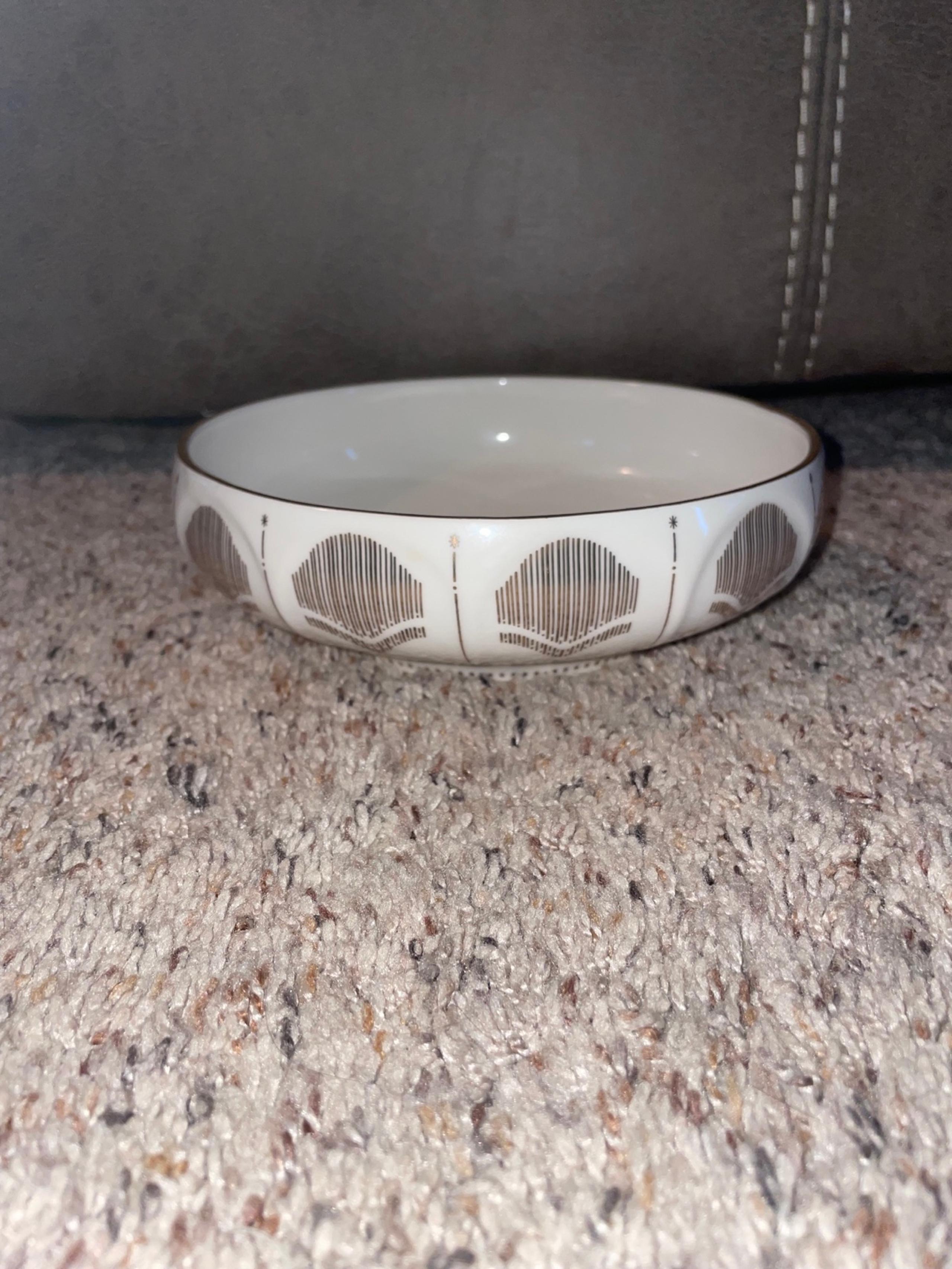 Anthropologie MCM Atomic Starburst Retro Candy Dish Decorative Bowl