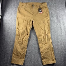Mountain Hardwear AP Pants Mens 32x32 Hiking Pants UPF 50 Corozo Nut OM6344