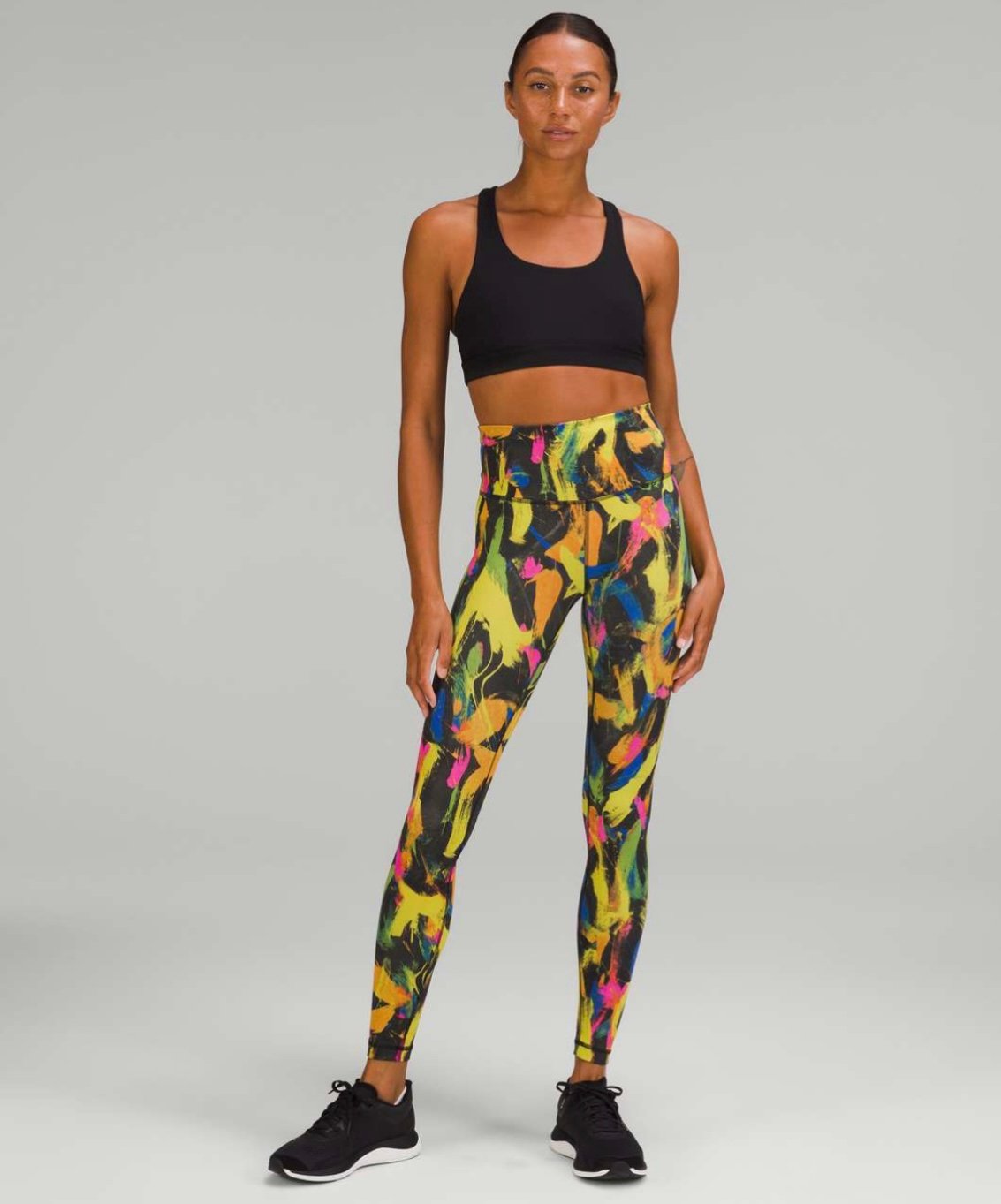 Lululemon | Wunder Train High-Rise Leggings | Undertone Black Multi