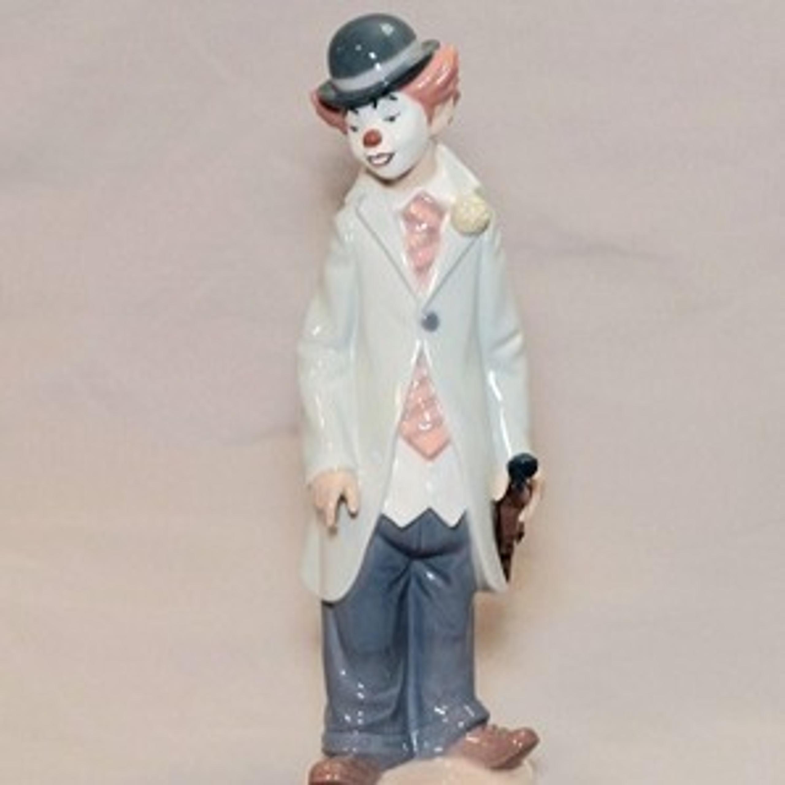 Rare Lladro Daisa "Circus Sam" Home Office Collectible Porcelain Decor Figurine