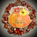 Handmade thanksgiving Wreath pumpkins autumn decorations