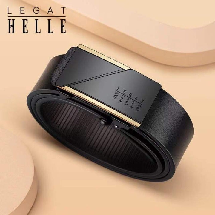 Men's high-end trouser belt