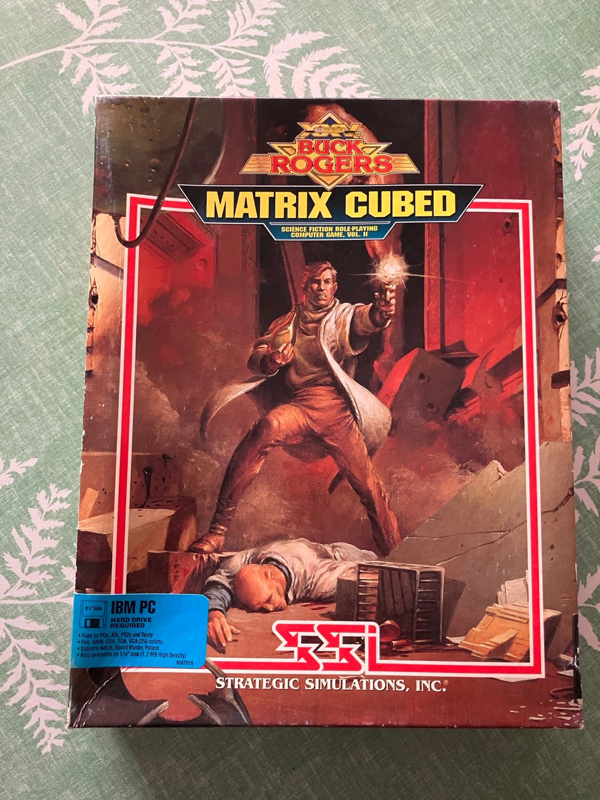 Buck Roger’s matrix cubed vintage video game