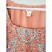 Sundance Silk Rainbow Paisley Square Neck Shift Dress Size 12