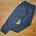 Insport Size M NEW Track Pants Running Teflon Black Lightweight Elastic Joggers