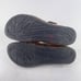 Abeo System Women’s Bevin Strappy Slide Shoes US 7 Brown Studded leather Sandals