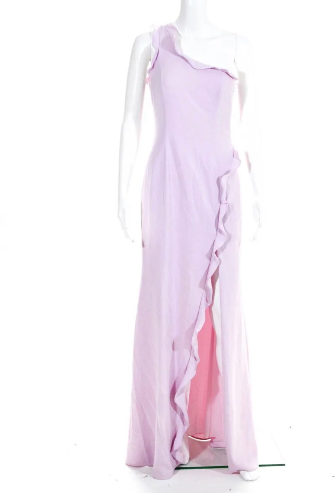 JAY GODFREY • “Alma” Formal Lilac Split Skirt Maxi Dress • Size 4