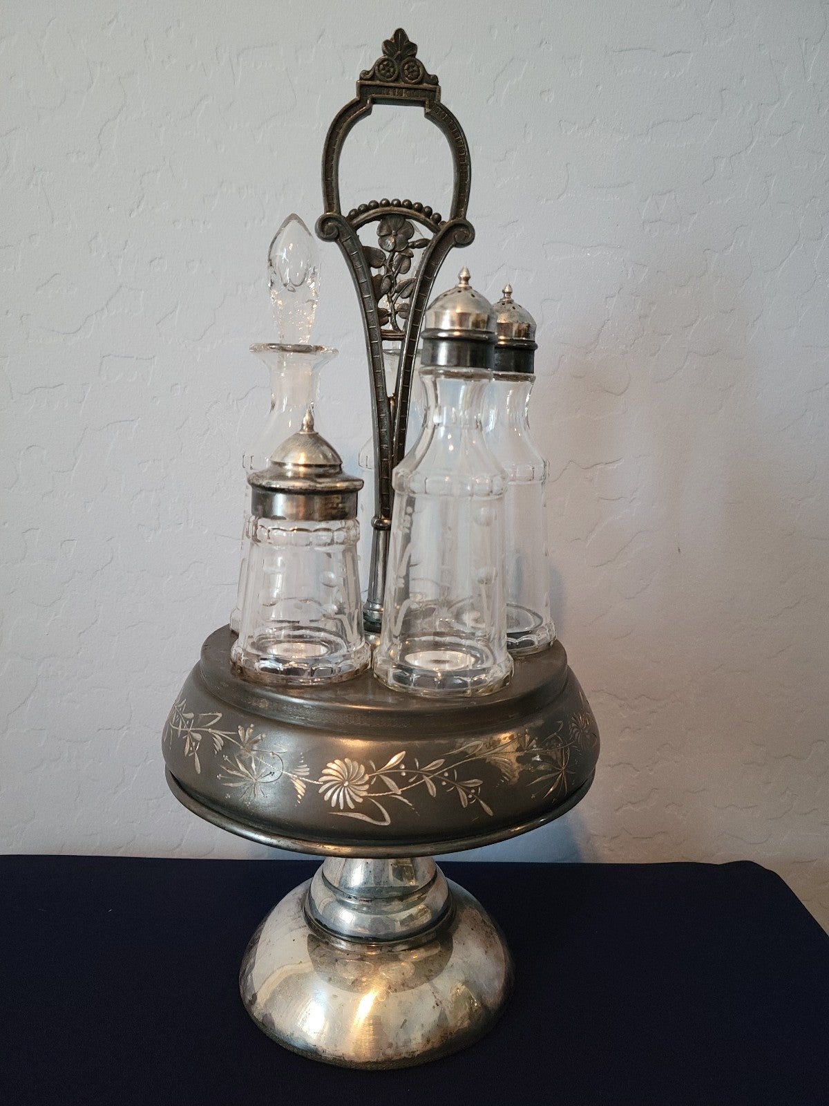 Antique cruets set