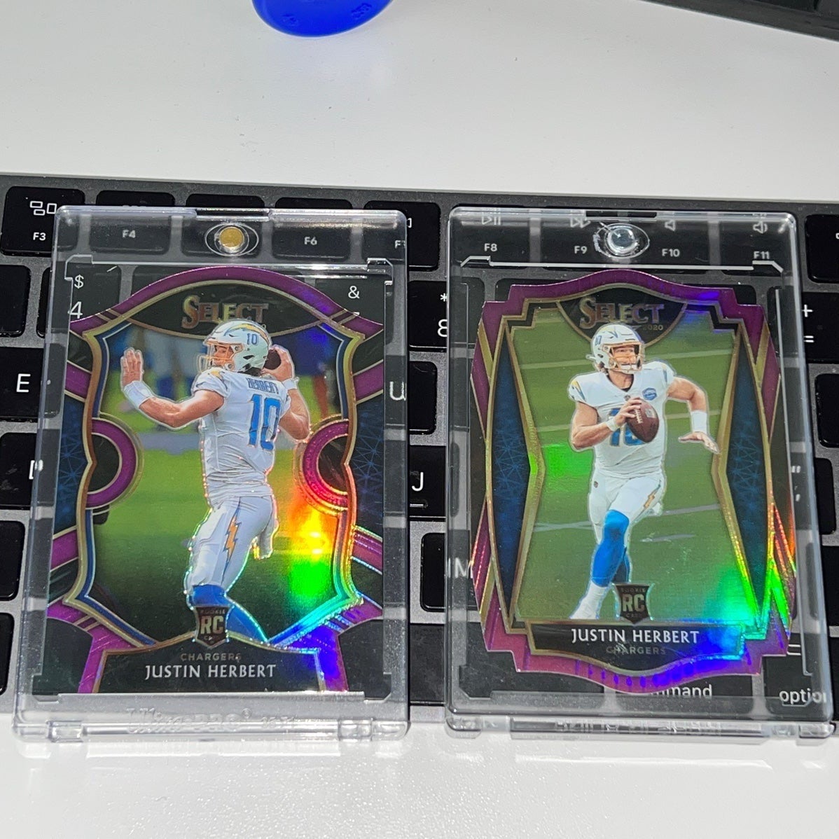 Lot Justin Herbert Purple Rookie Mike Williams/98