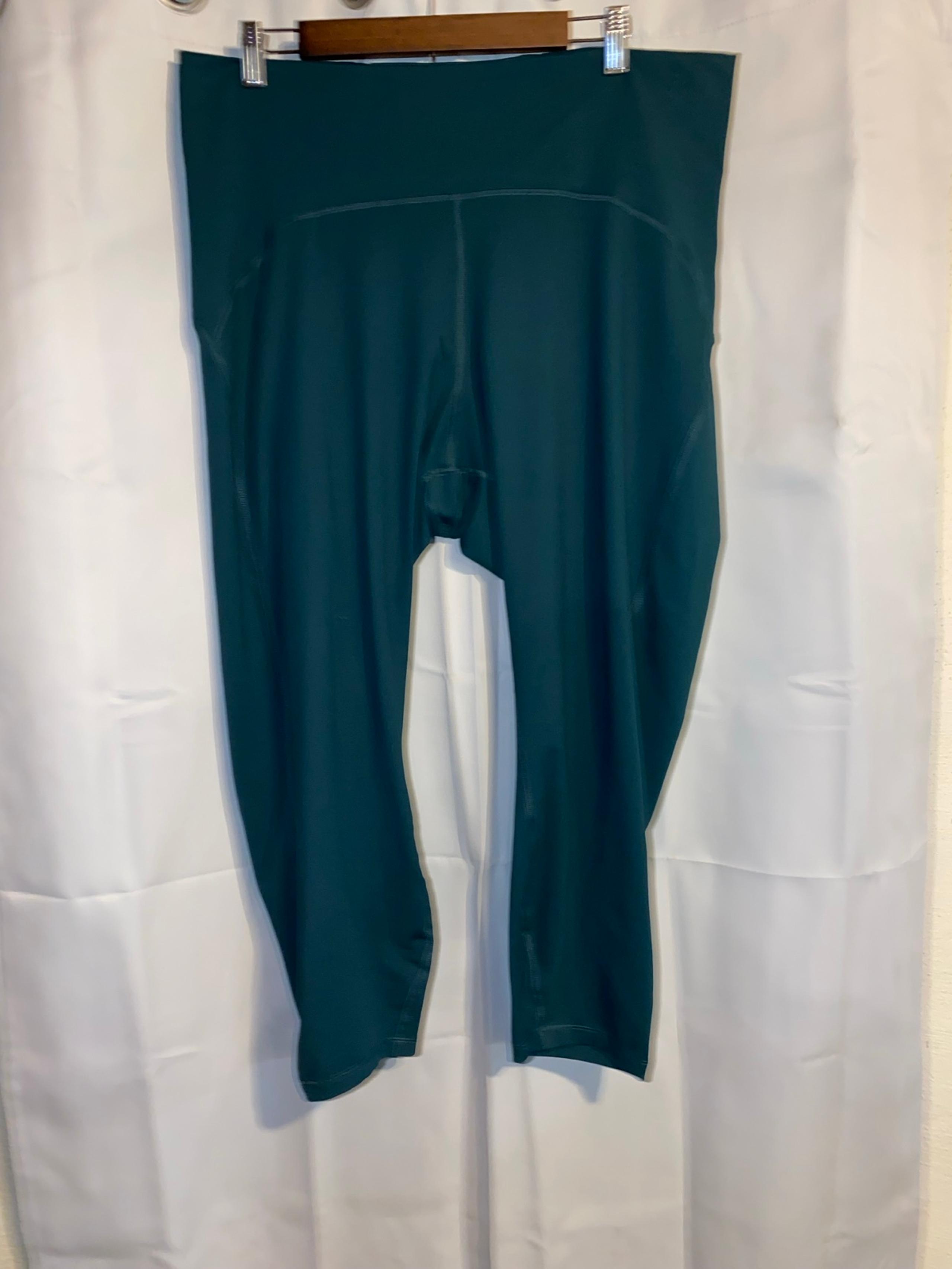 REI Co-op Womens 3XLarge Active Pursuits Tights Ankle Wicking Fitness Black 7/8