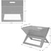 3.5mm Foldable Charcoal BBQ Grill - NEW!