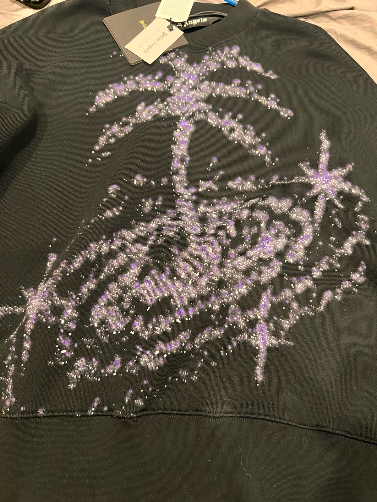 Palm angels galaxy sweatshirt