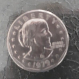 1979p RARE Susan B Anthony silver dollar