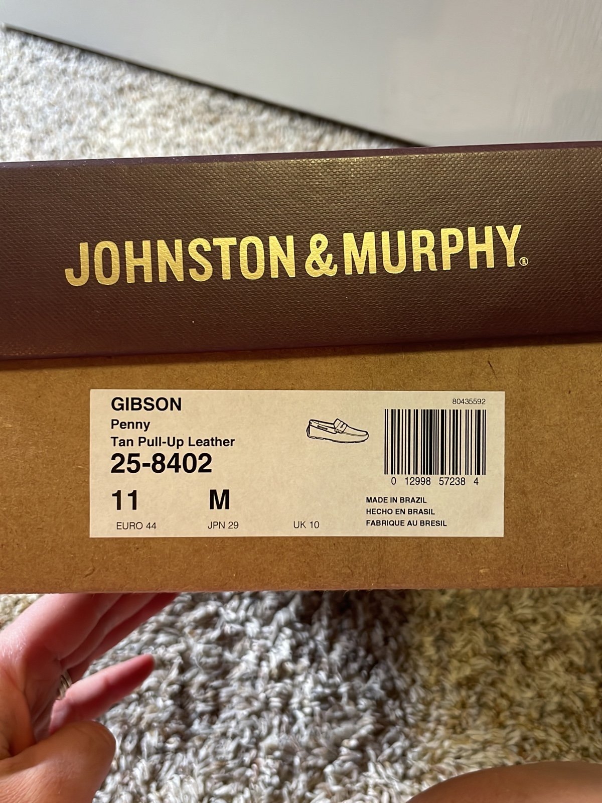 johnston and murphy leather shoes