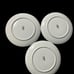 Crate & Barrel Verena Dinner Plate Set Of 3