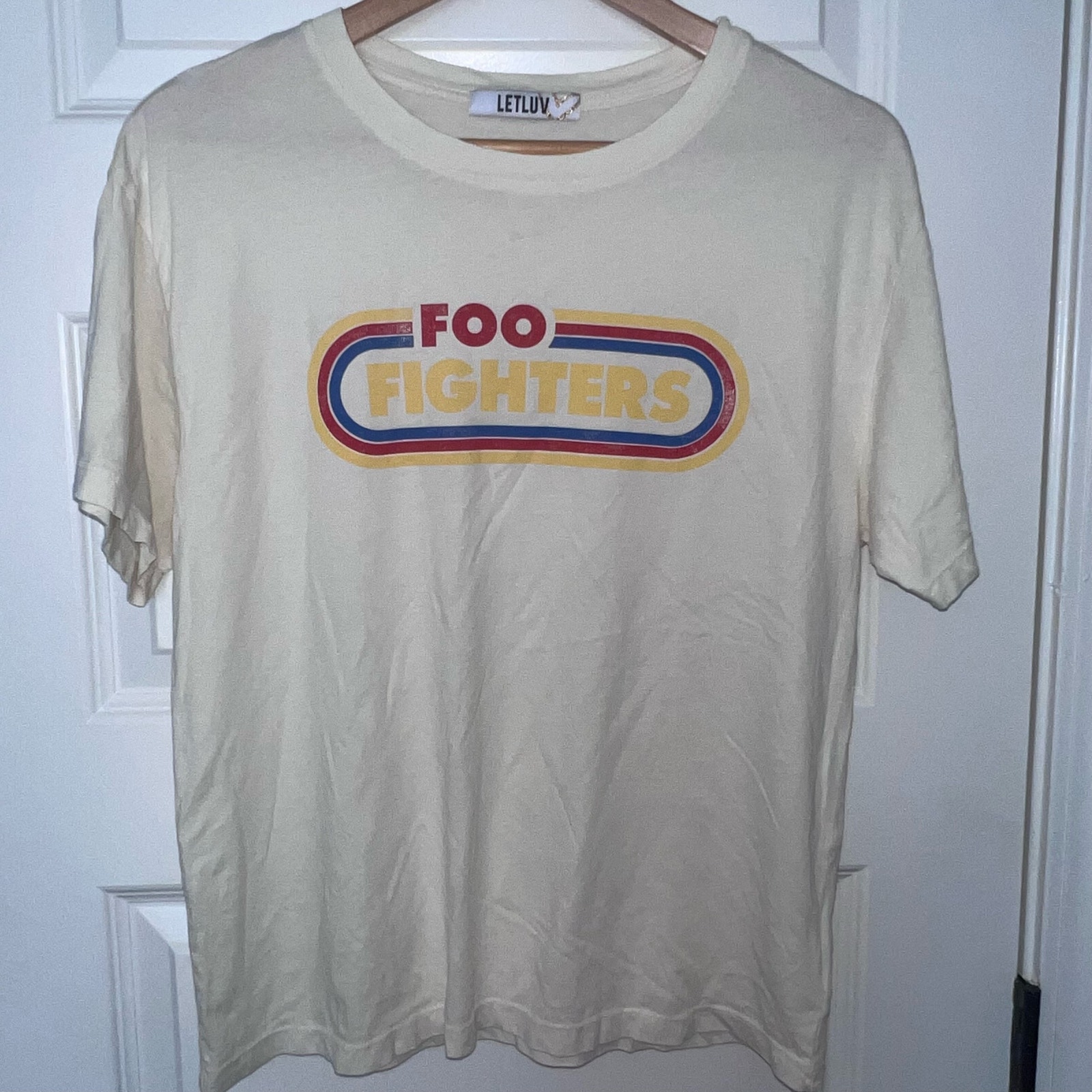 Letluv Anthropologie Foo Fighters Graphic Tee, Size S