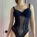 European Boutique Eyelash Lace Teddy