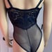 European Boutique Eyelash Lace Teddy