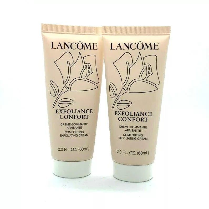Lot/2 Lancome Exfoliance Confort Exfoliating Cream ~ 2 oz x 2
