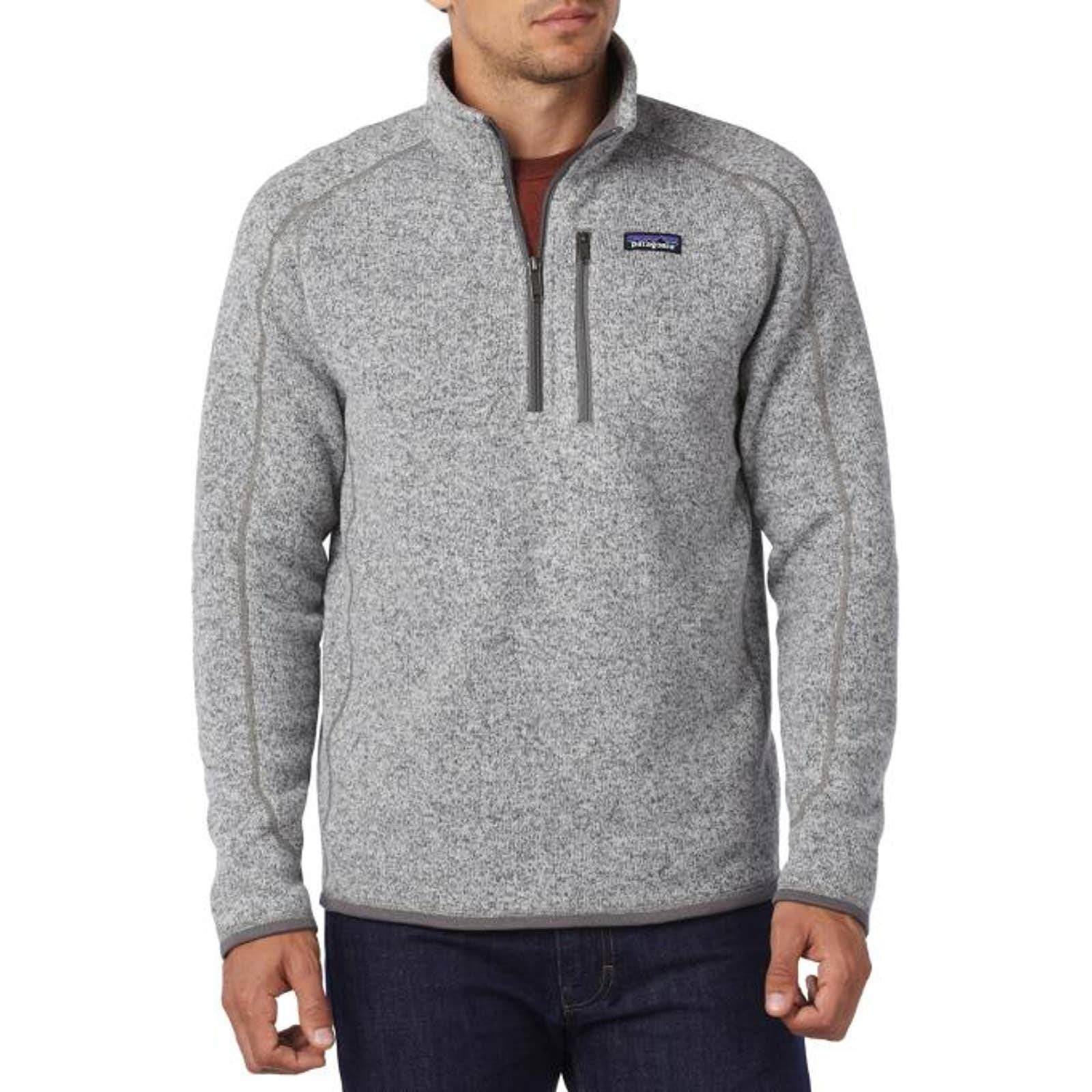 Patagonia Better Sweater Fleece Jacket 1/4 Zip Quarter Stonewash Sz M
