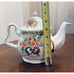 Anthony Mark Hankins Teapot Limited Edition #890 Ceramic Flowers Mask Face Markd