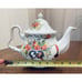 Anthony Mark Hankins Teapot Limited Edition #890 Ceramic Flowers Mask Face Markd