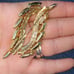 Vintage rare yellow and citrine Juliana brooch.