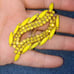 Vintage rare yellow and citrine Juliana brooch.