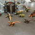 Jurassic World Mattel micro Minis Playset