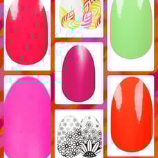 Neon Bundle: (x7 Sets) Bright Neon Variety of Nail Polish Strips