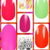 Neon Bundle: (x7 Sets) Bright Neon Variety of Nail Polish Strips