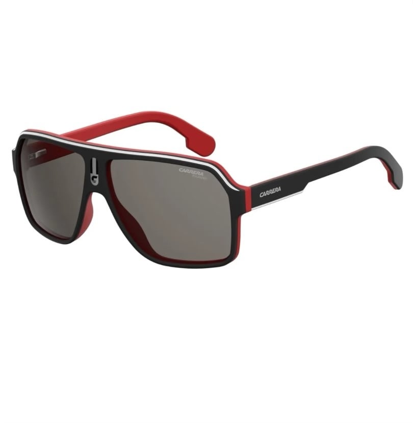 New Men's Women's Retro Sunglasses Large Square Frame Carrera Glasses 1001/S 62D