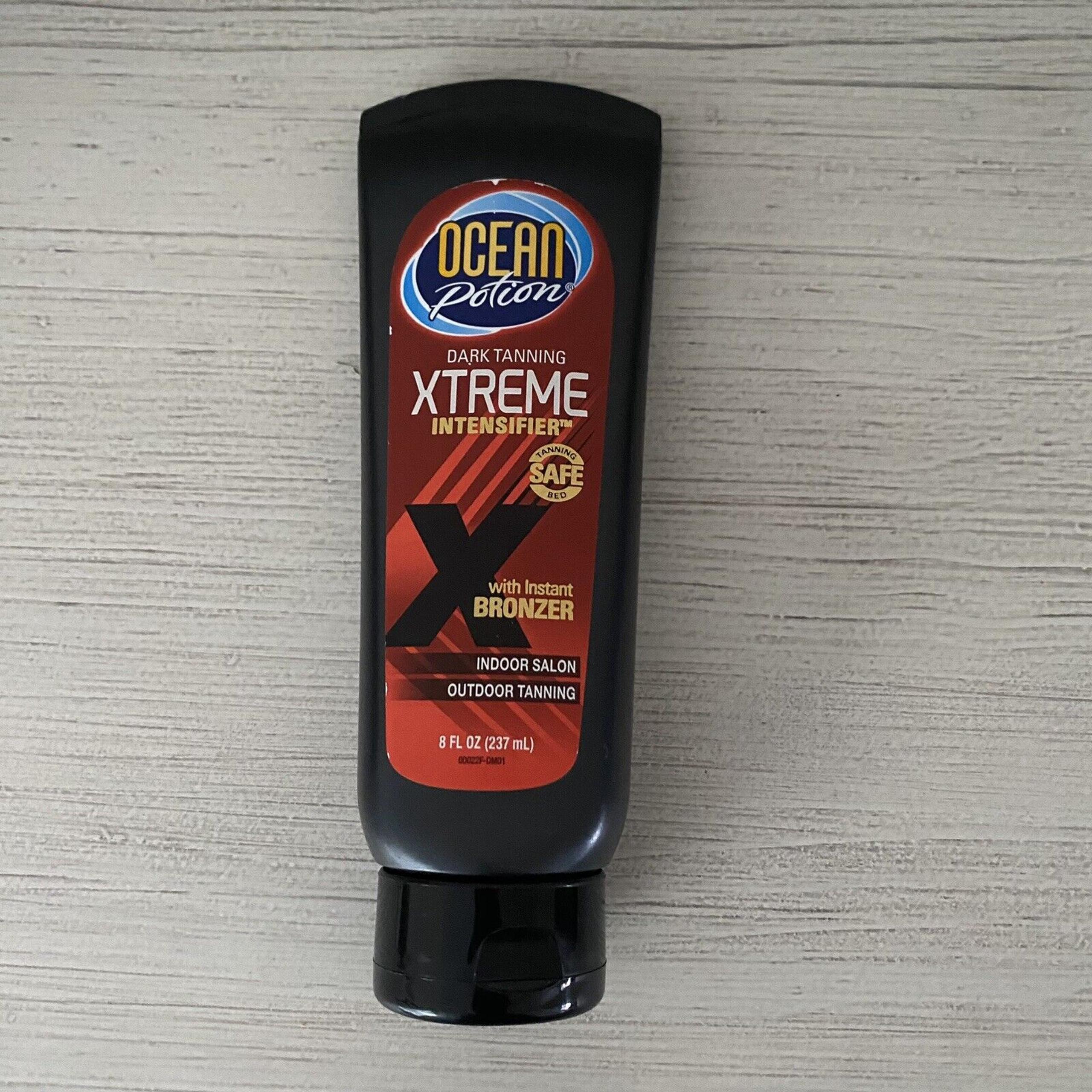 1 Ocean Potion Dark Tanning XTREME Intensifier Extreme Bronzer, Indoor / Outdoor